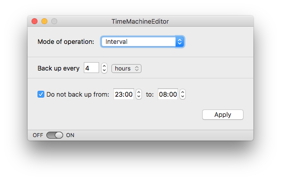 TimeMachineEditor